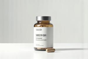 Seed DS-01® Daily Synbiotic bottle and capsule.